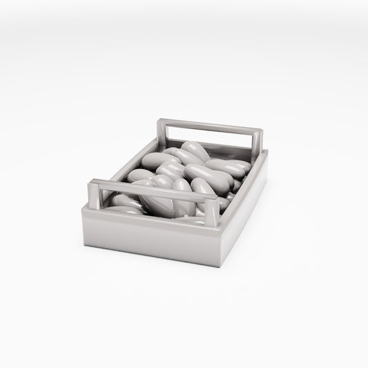 Diorama model-building product photo 0: Diorama Market: Fruit Crate with Market Produce (Ref. 796D)