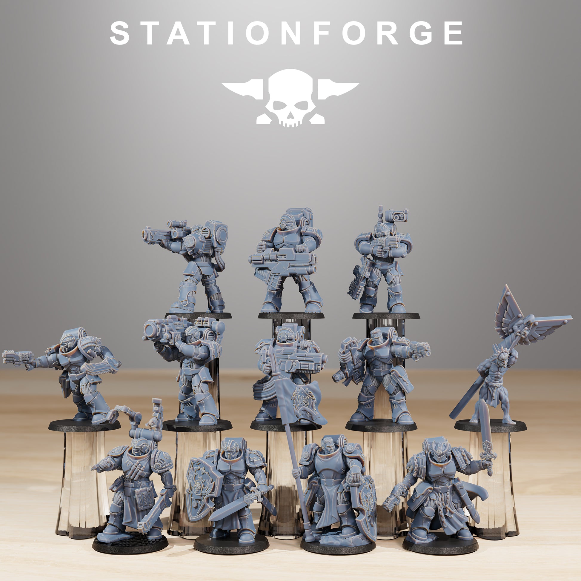 Product photo Tabletop 28mm The Printing Goes Ever On (TPGEO) 0: Socratis Reinforcers