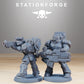 Product photo Tabletop 28mm The Printing Goes Ever On (TPGEO) 0: Socratis Reinforcers
