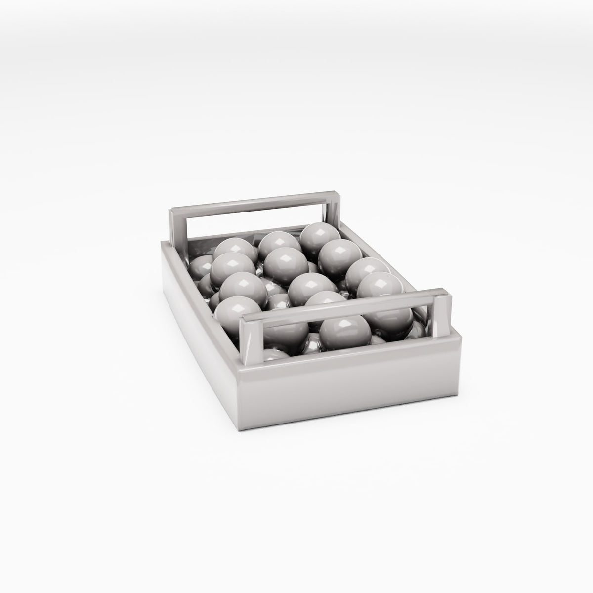 Diorama model-building product photo 3: Market Diorama: Crate of Produce (Ref. 799D)