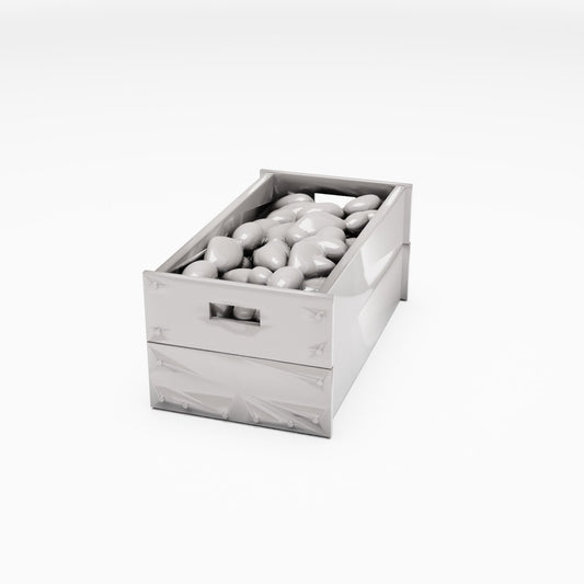 Diorama model-building product photo 0: Diorama Market: Produce Crate with Market Goods (Ref. 812D)