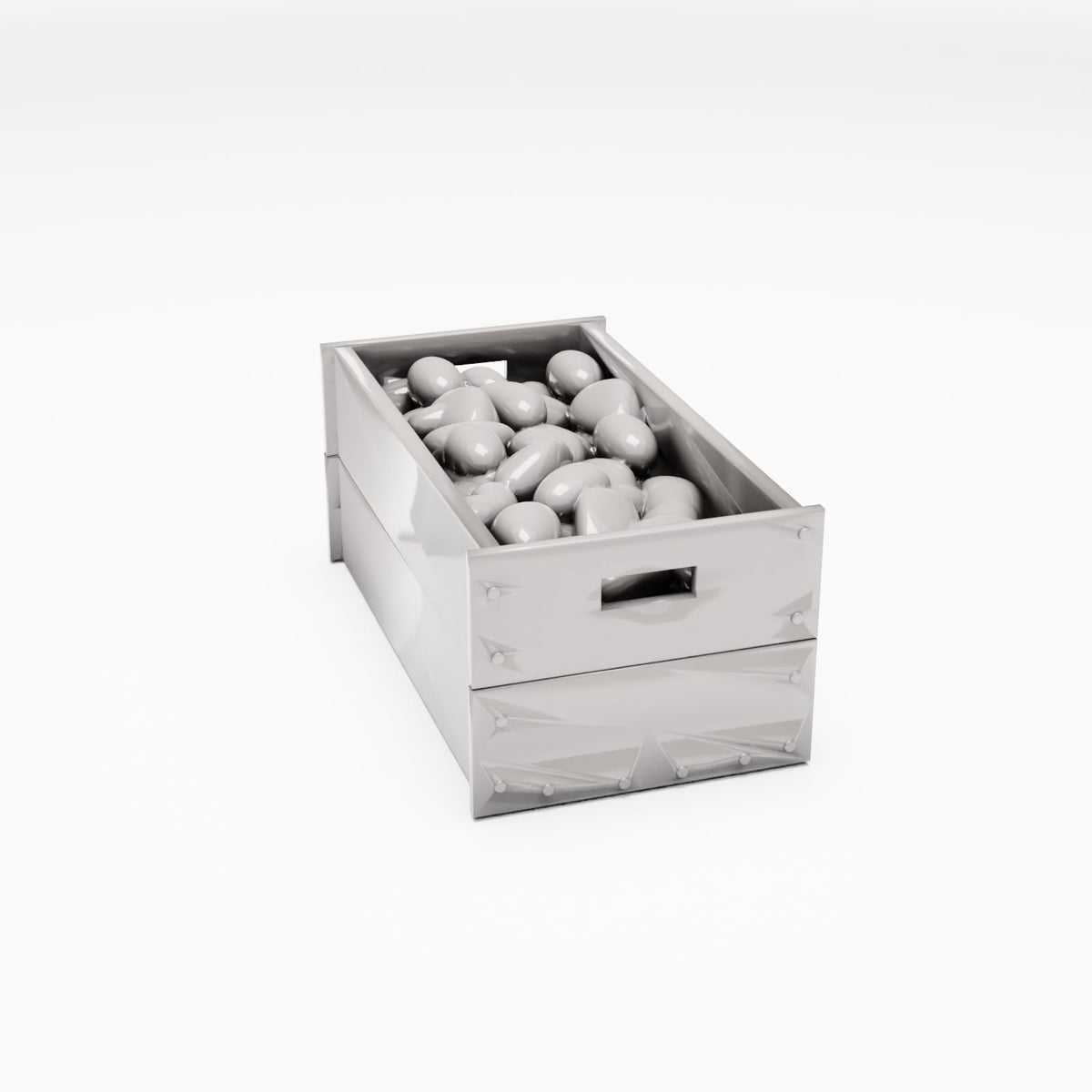 Diorama model-building product photo 3: Diorama Market: Produce Crate with Market Goods (Ref. 812D)