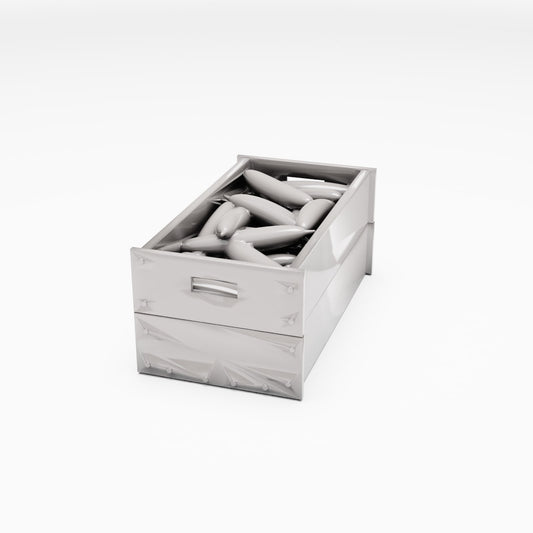Diorama model-building product photo 0: Market Diorama: Filled Vegetable Crate (Ref. 813D)