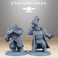 Product photo Tabletop 28mm The Printing Goes Ever On (TPGEO) 0: GrimGuard Mutants