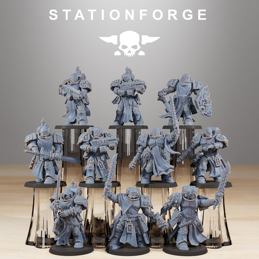 Product photo Tabletop 28mm The Printing Goes Ever On (TPGEO) 0: Socratis Crusaders
