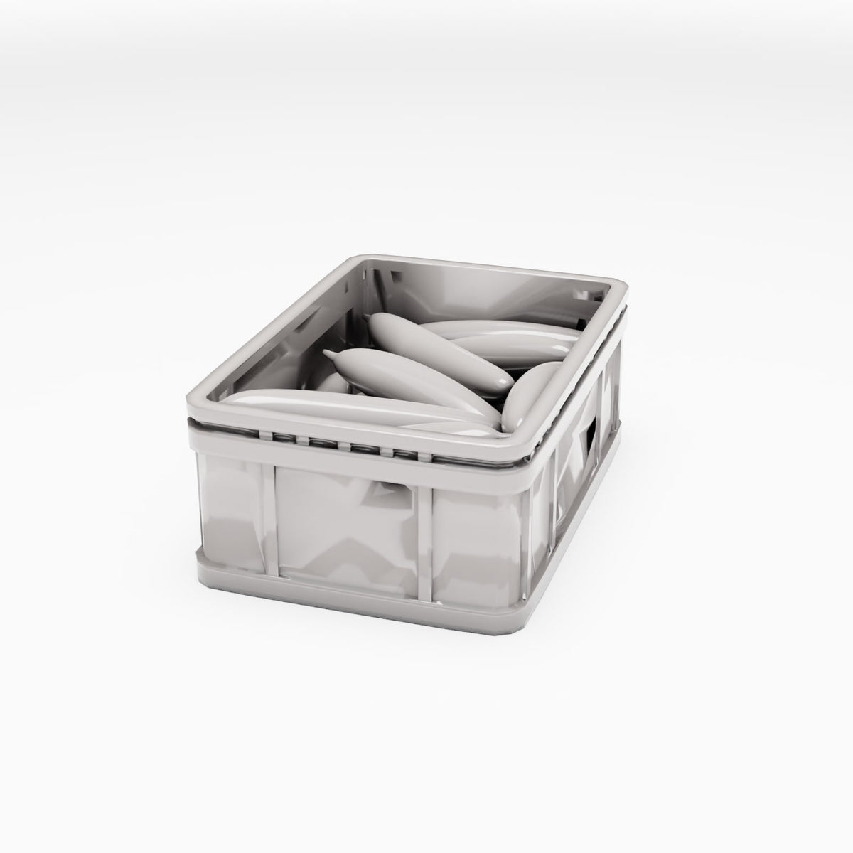 Diorama model-building product photo 0: Diorama Market: Crate of Market Vegetables (Ref. 819D)
