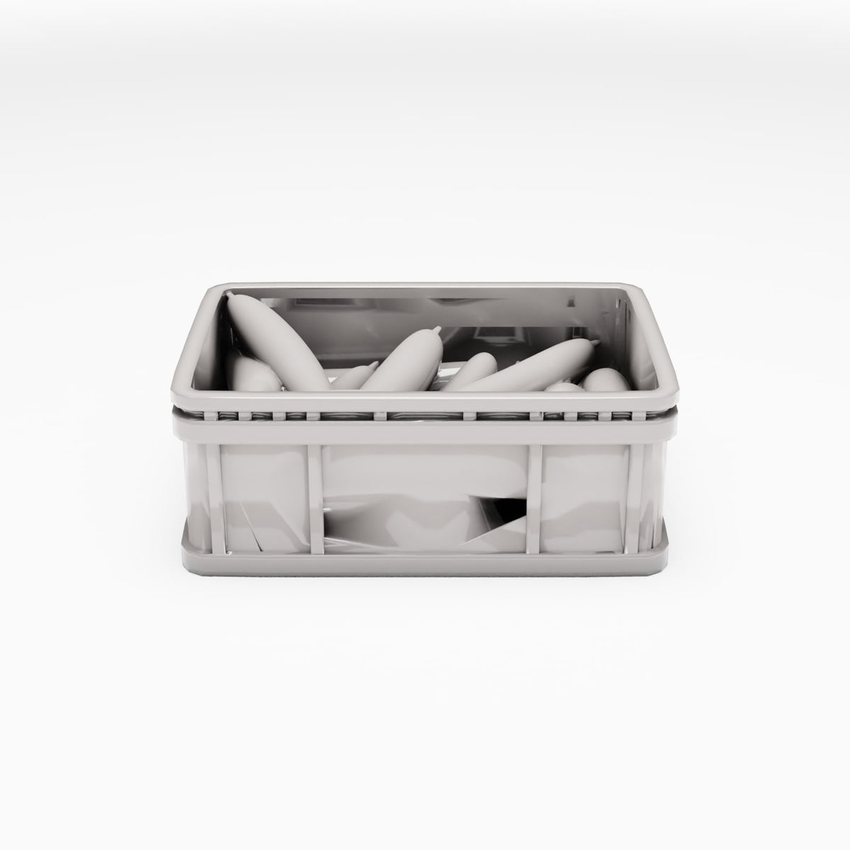 Diorama model-building product photo 2: Diorama Market: Crate of Market Vegetables (Ref. 819D)