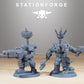 Product photo Tabletop 28mm The Printing Goes Ever On (TPGEO) 0: Orkaz SullKrushers