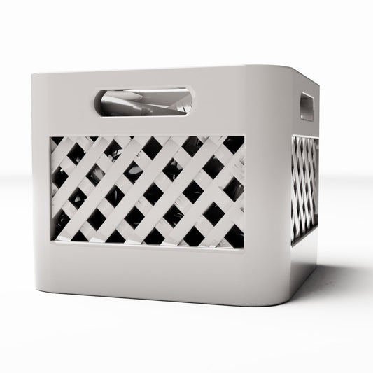 Diorama model-building product photo 0: Diorama Storage: Stackable Market Crate with Goods (Ref. 822D)