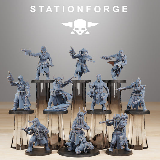 Product photo Tabletop 28mm The Printing Goes Ever On (TPGEO) 0: Corrupted Guard Sectarians
