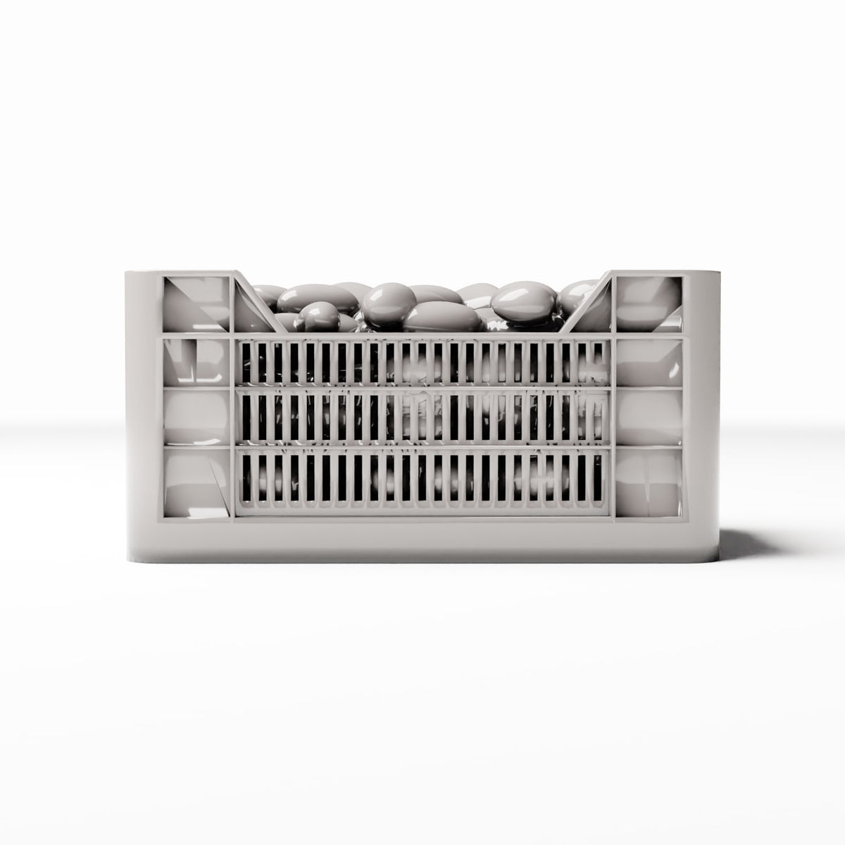 Diorama model-building product photo 2: Market Diorama: Store Display Cabinet with Product Compartments (Ref. 824D)