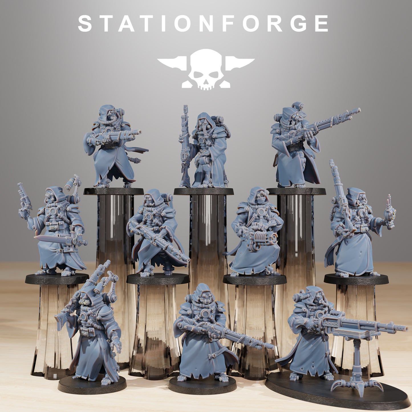 Product photo Tabletop 28mm The Printing Goes Ever On (TPGEO) 0: Scavenger Hunters