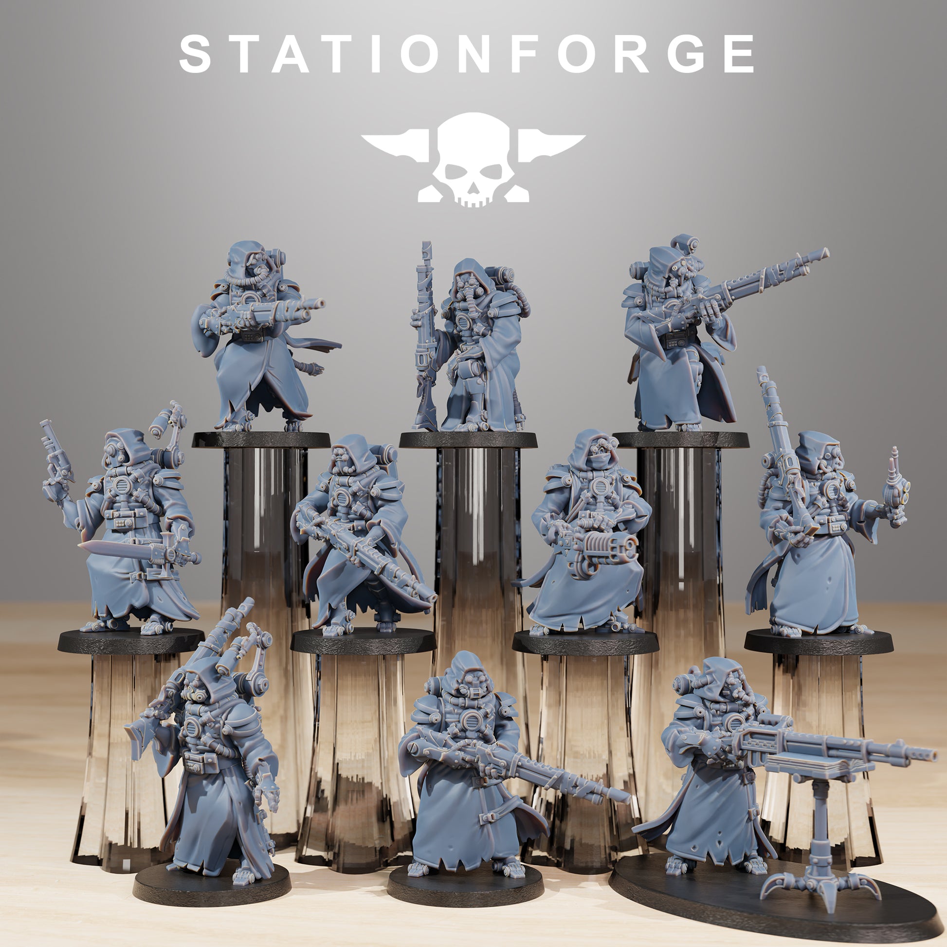 Product photo Tabletop 28mm The Printing Goes Ever On (TPGEO) 0: Scavenger Hunters