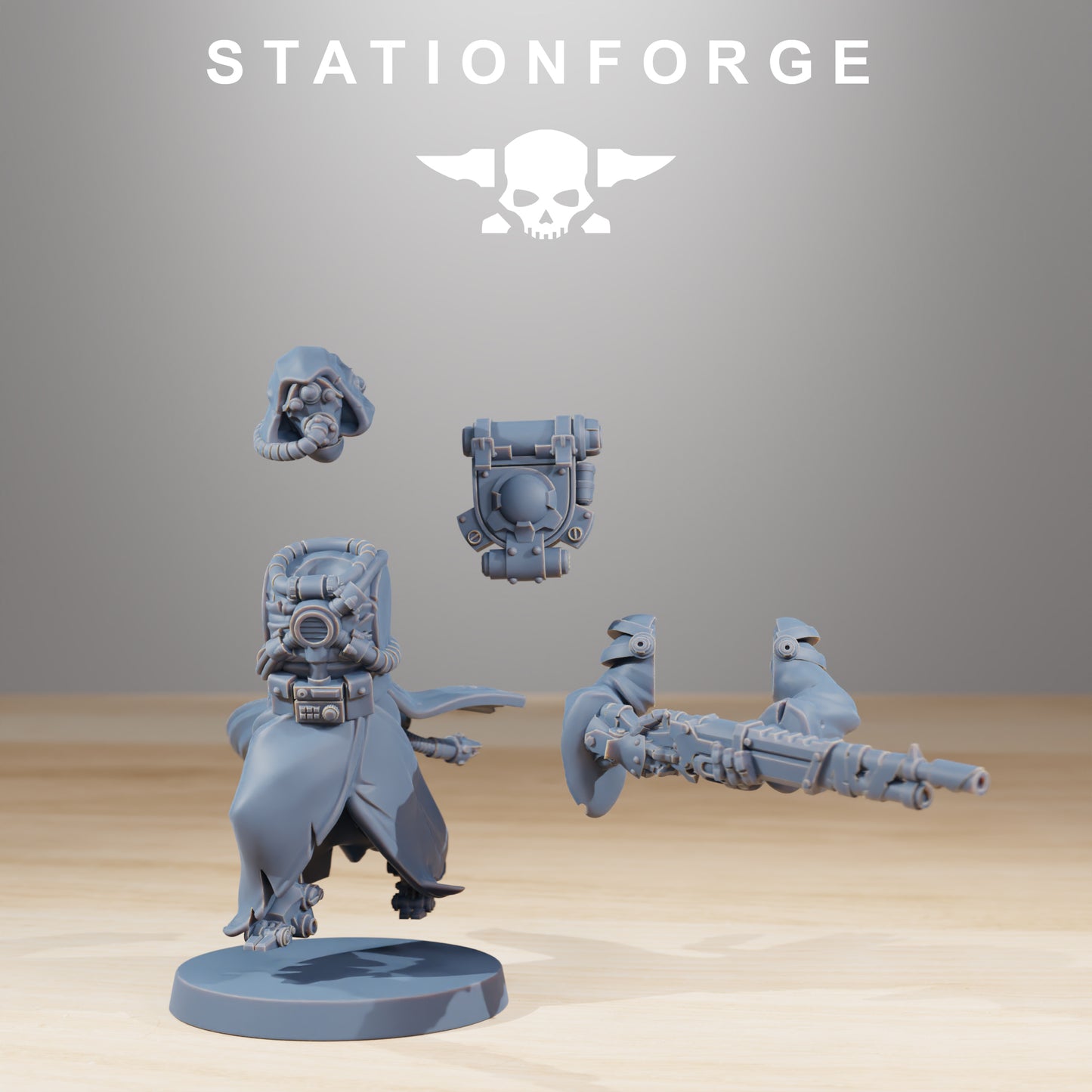Product photo Tabletop 28mm The Printing Goes Ever On (TPGEO) 0: Scavenger Hunters