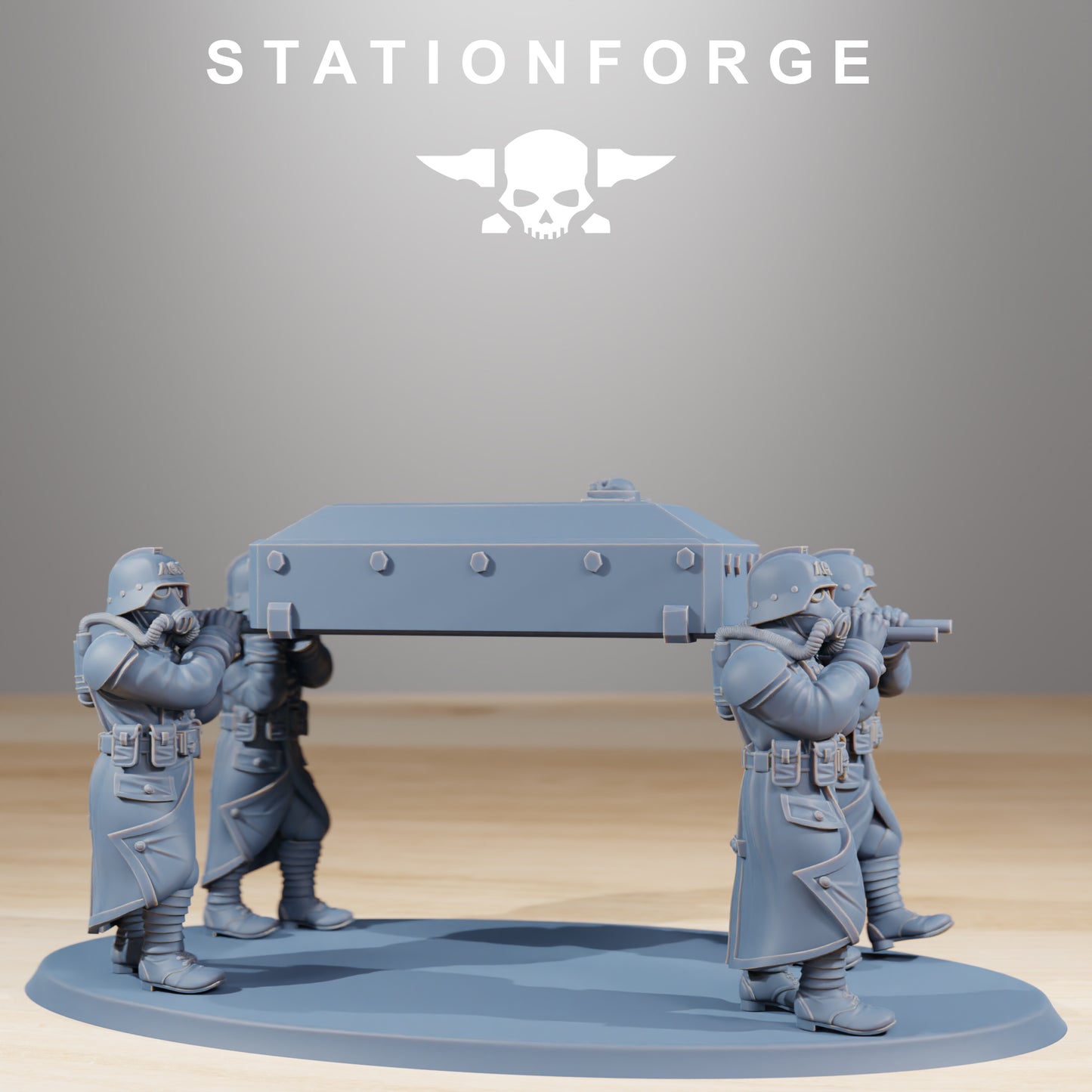 Product photo Tabletop 28mm The Printing Goes Ever On (TPGEO) 0: GrimGuard Casualties