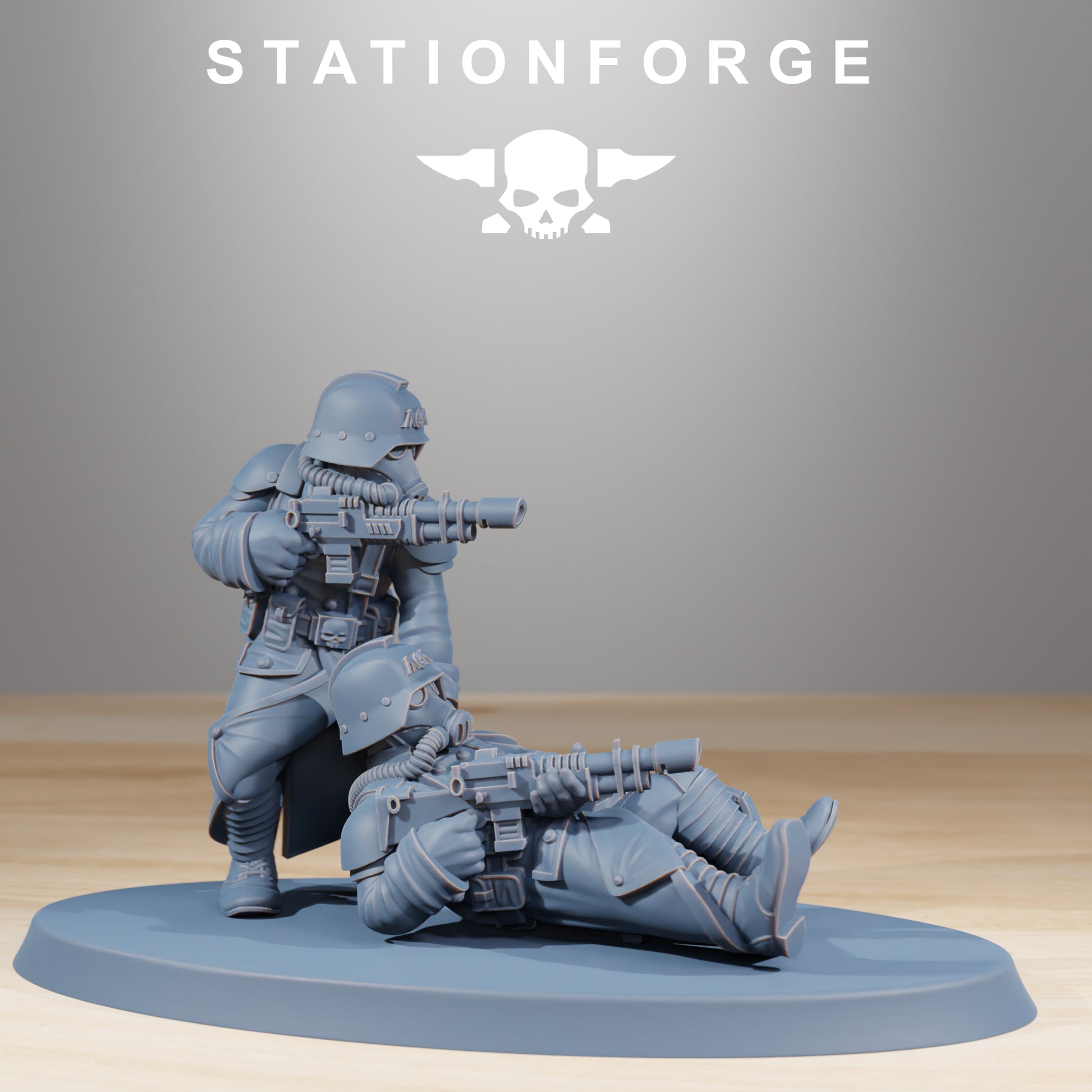 Product photo Tabletop 28mm The Printing Goes Ever On (TPGEO) 0: GrimGuard Casualties