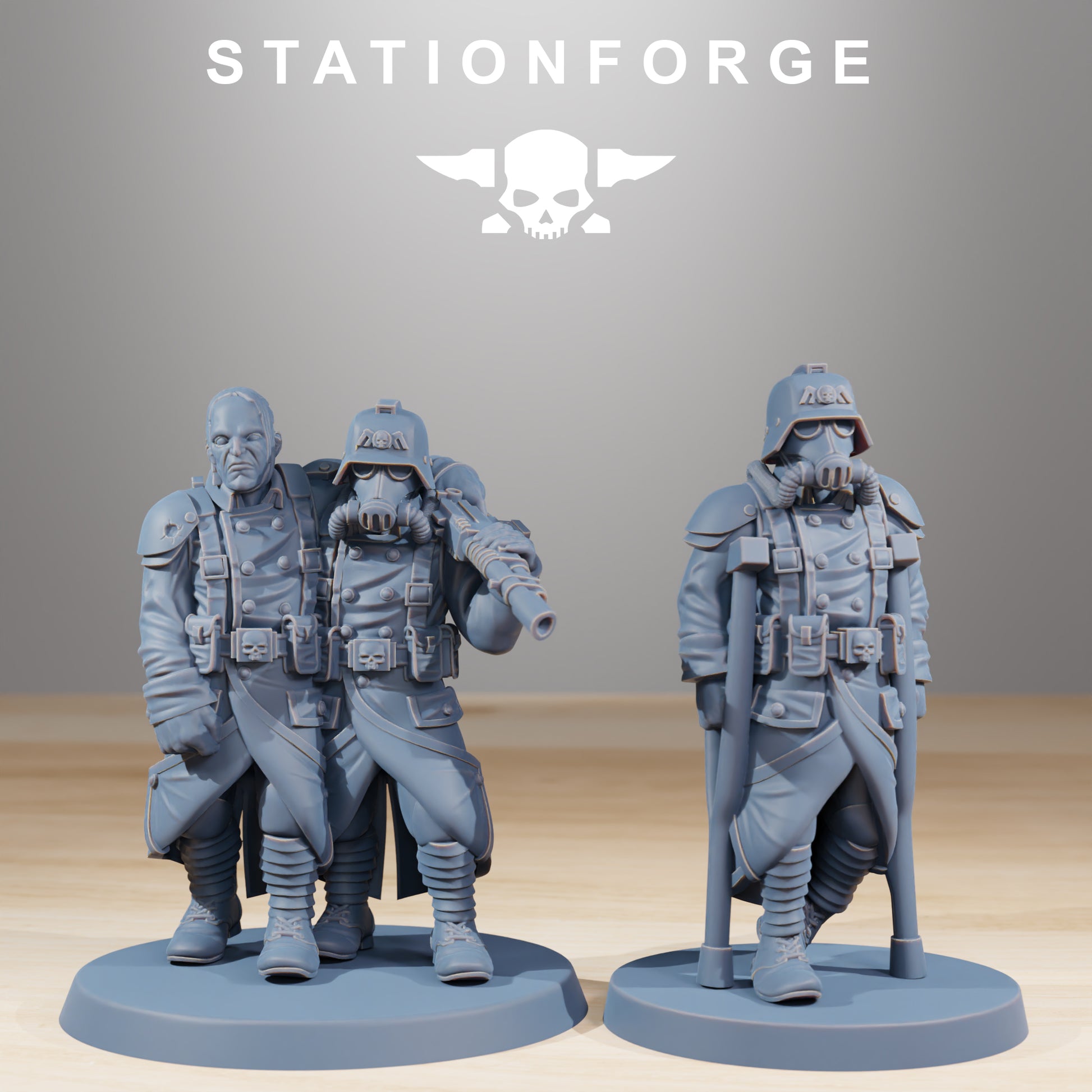 Product photo Tabletop 28mm The Printing Goes Ever On (TPGEO) 0: GrimGuard Casualties