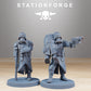 Product photo Tabletop 28mm The Printing Goes Ever On (TPGEO) 0: GrimGuard Casualties