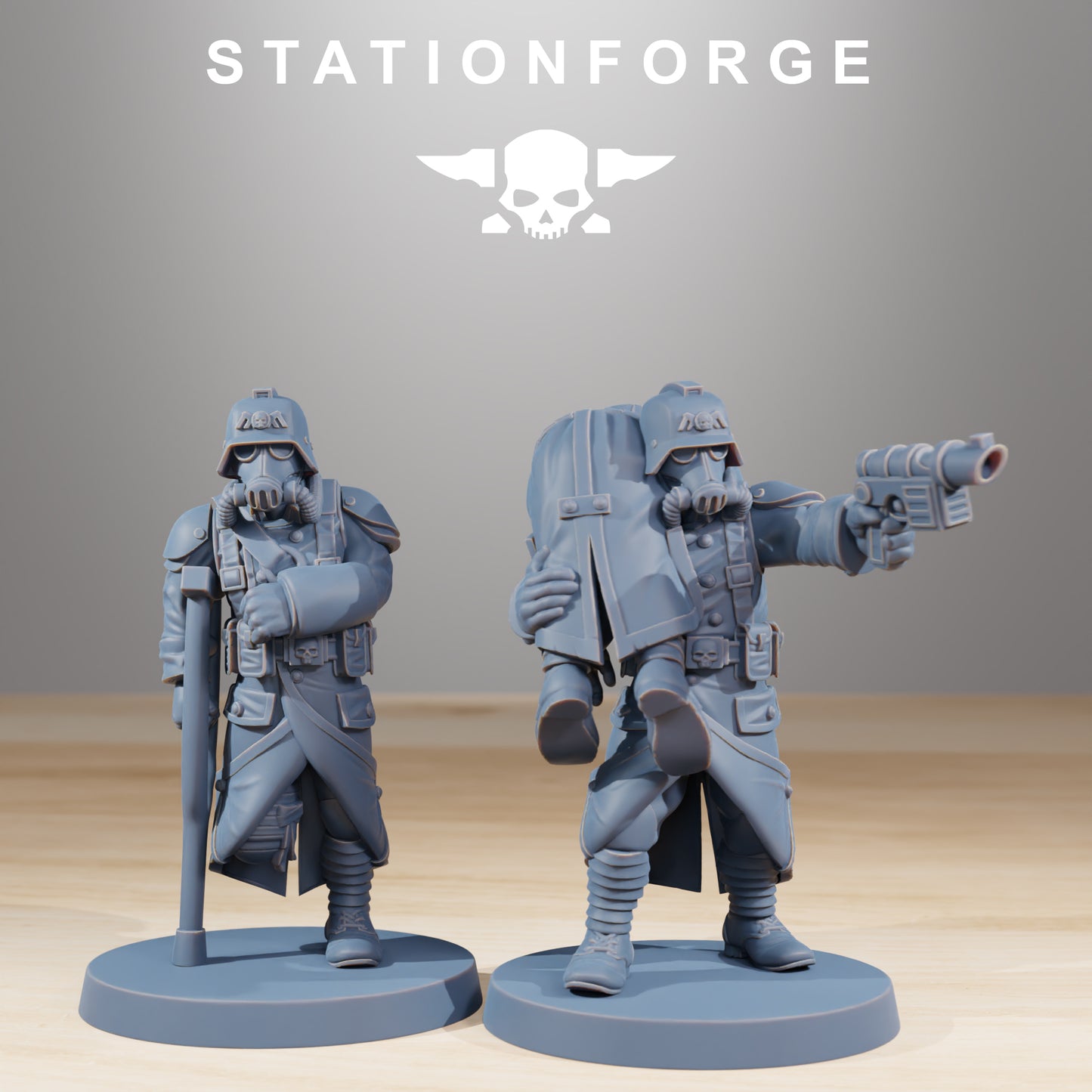Product photo Tabletop 28mm The Printing Goes Ever On (TPGEO) 0: GrimGuard Casualties