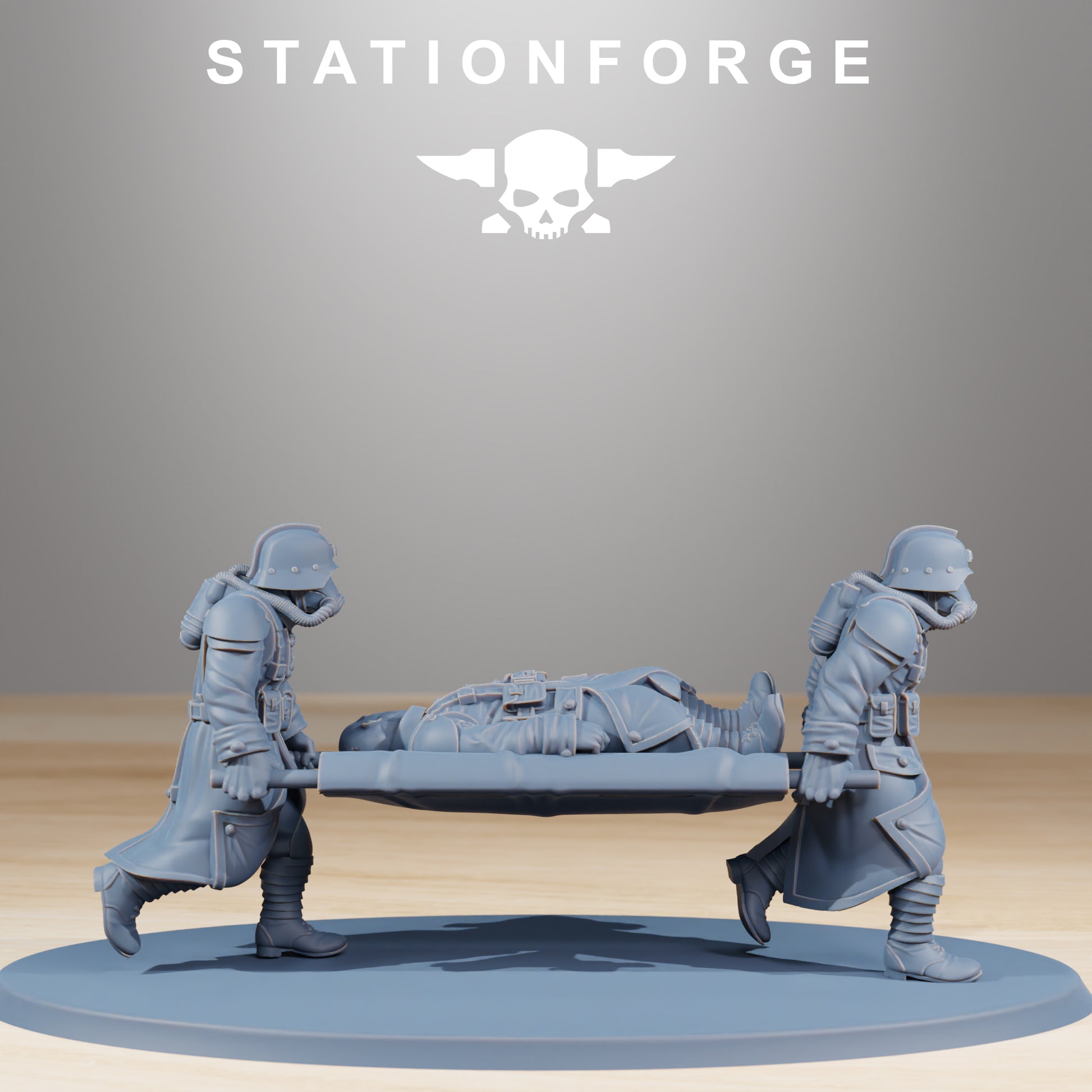 Product photo Tabletop 28mm The Printing Goes Ever On (TPGEO) 0: GrimGuard Casualties
