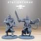 Product photo Tabletop 28mm The Printing Goes Ever On (TPGEO) 0: GrimGuard Combatants