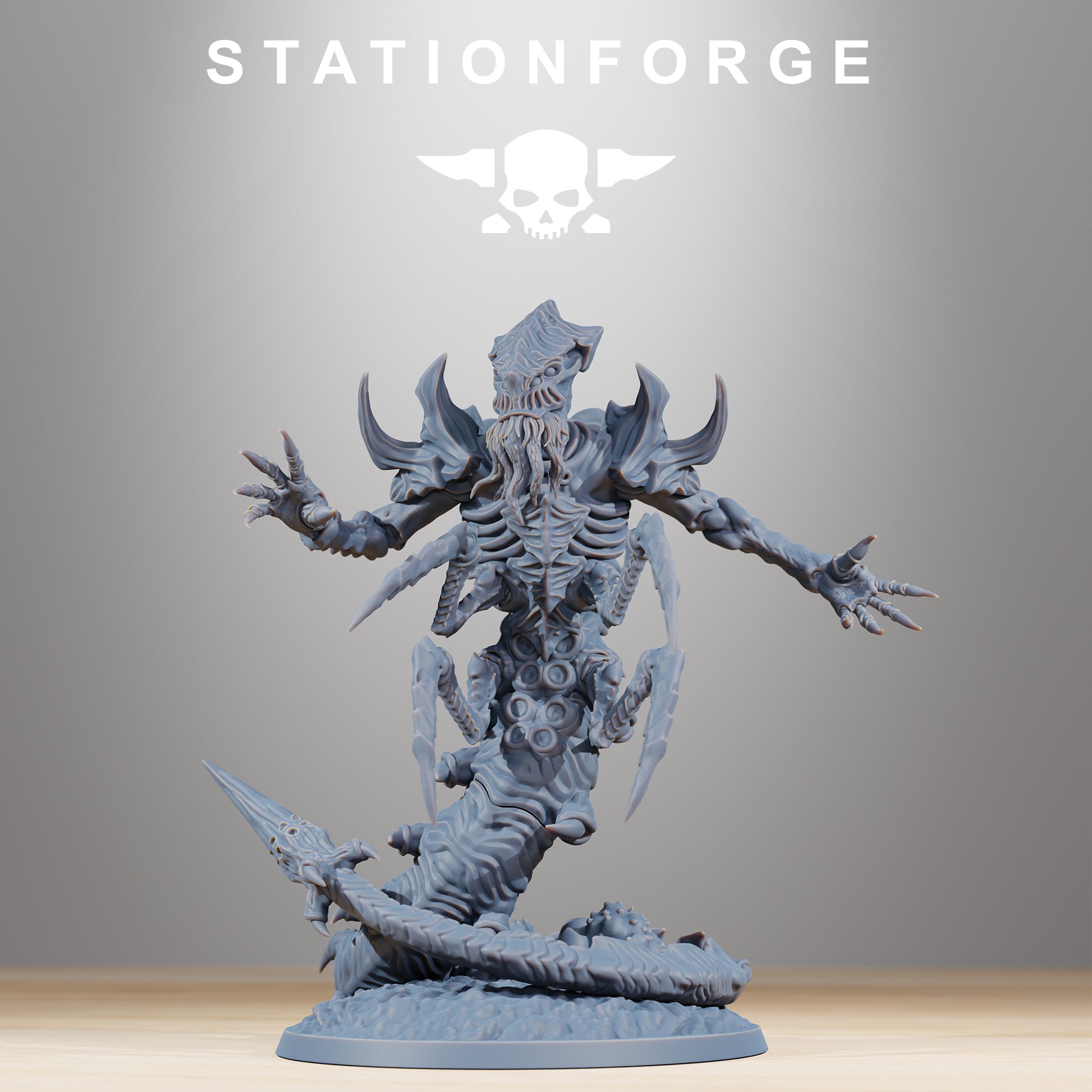 Product photo Tabletop 28mm The Printing Goes Ever On (TPGEO) 0: Xenarid Wormaak