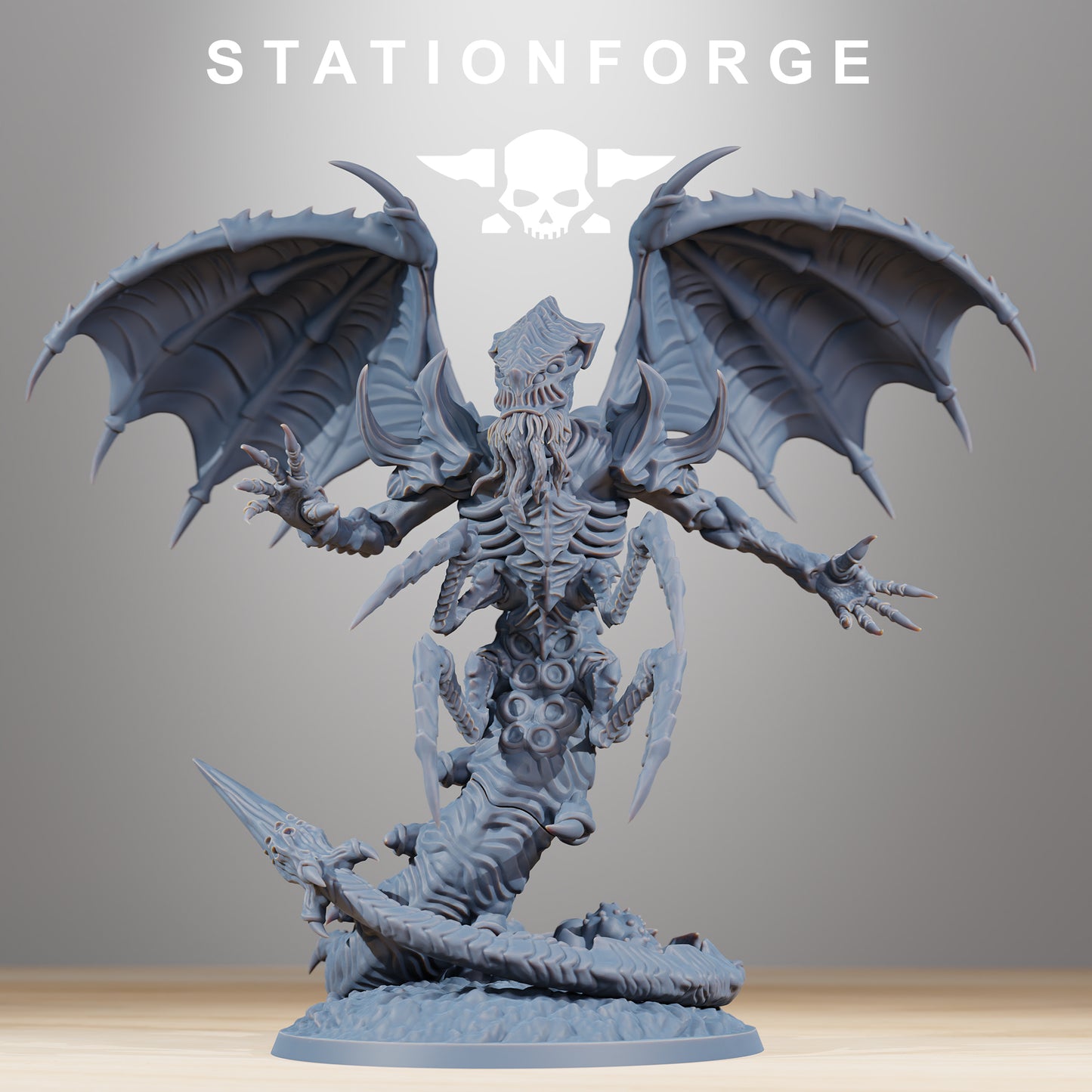 Product photo Tabletop 28mm The Printing Goes Ever On (TPGEO) 0: Xenarid Wormaak