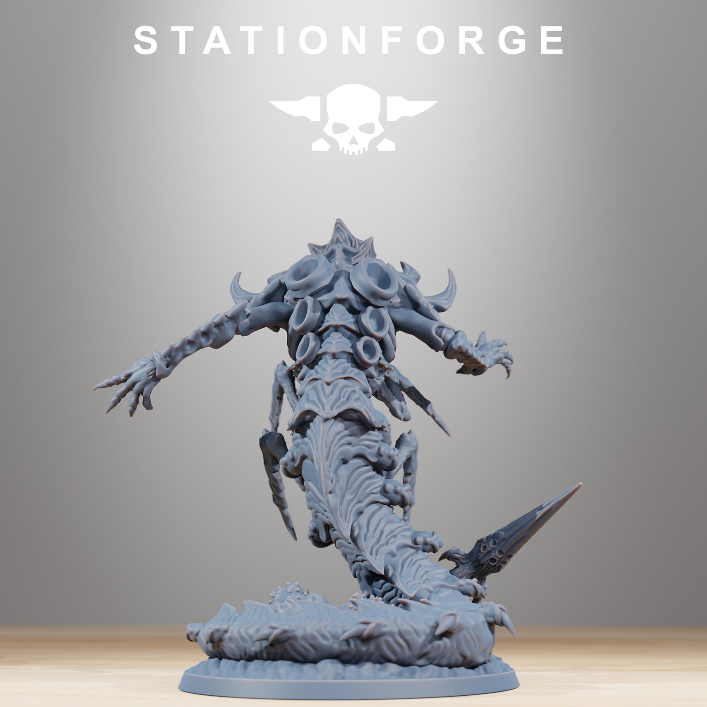 Product photo Tabletop 28mm The Printing Goes Ever On (TPGEO) 0: Xenarid Wormaak