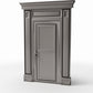 Diorama model-building product photo 0: Diorama Architecture: Neoclassical Interior Door (Ref. 847D)