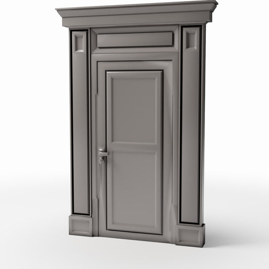 Diorama model-building product photo 0: Diorama Architecture: Neoclassical Interior Door (Ref. 847D)