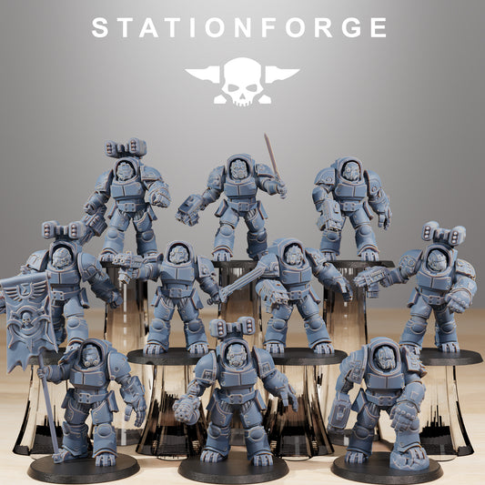 Product photo Tabletop 28mm The Printing Goes Ever On (TPGEO) 0: Socratis Vanguard