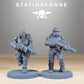 Product photo Tabletop 28mm The Printing Goes Ever On (TPGEO) 0: Vaskar Infantry Builder Kit
