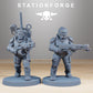 Product photo Tabletop 28mm The Printing Goes Ever On (TPGEO) 0: Vaskar Infantry Builder Kit