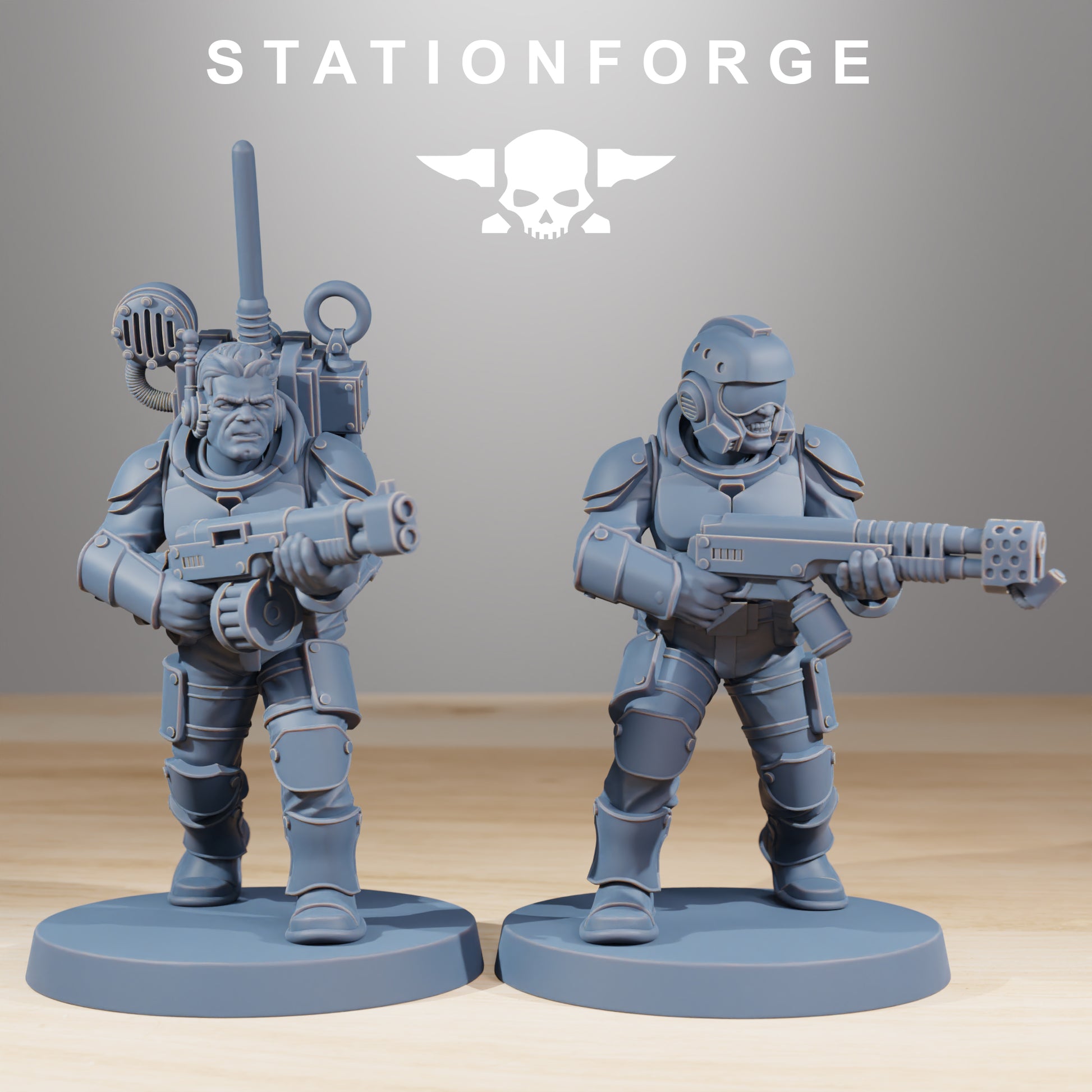 Product photo Tabletop 28mm The Printing Goes Ever On (TPGEO) 0: Vaskar Infantry Builder Kit