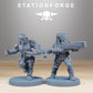 Product photo Tabletop 28mm The Printing Goes Ever On (TPGEO) 0: Vaskar Infantry Builder Kit