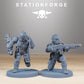 Product photo Tabletop 28mm The Printing Goes Ever On (TPGEO) 0: Vaskar Infantry Builder Kit