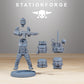 Product photo Tabletop 28mm The Printing Goes Ever On (TPGEO) 0: Vaskar Infantry Builder Kit