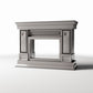 Diorama model-building product photo 0: Diorama Architecture: Narrow Neoclassical Fireplace (Ref. 855D)