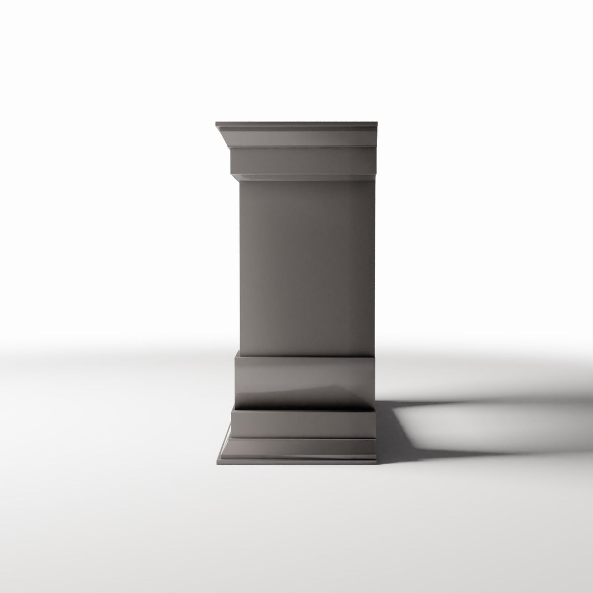 Diorama model-building product photo 2: Diorama Architecture: Narrow Neoclassical Fireplace (Ref. 855D)