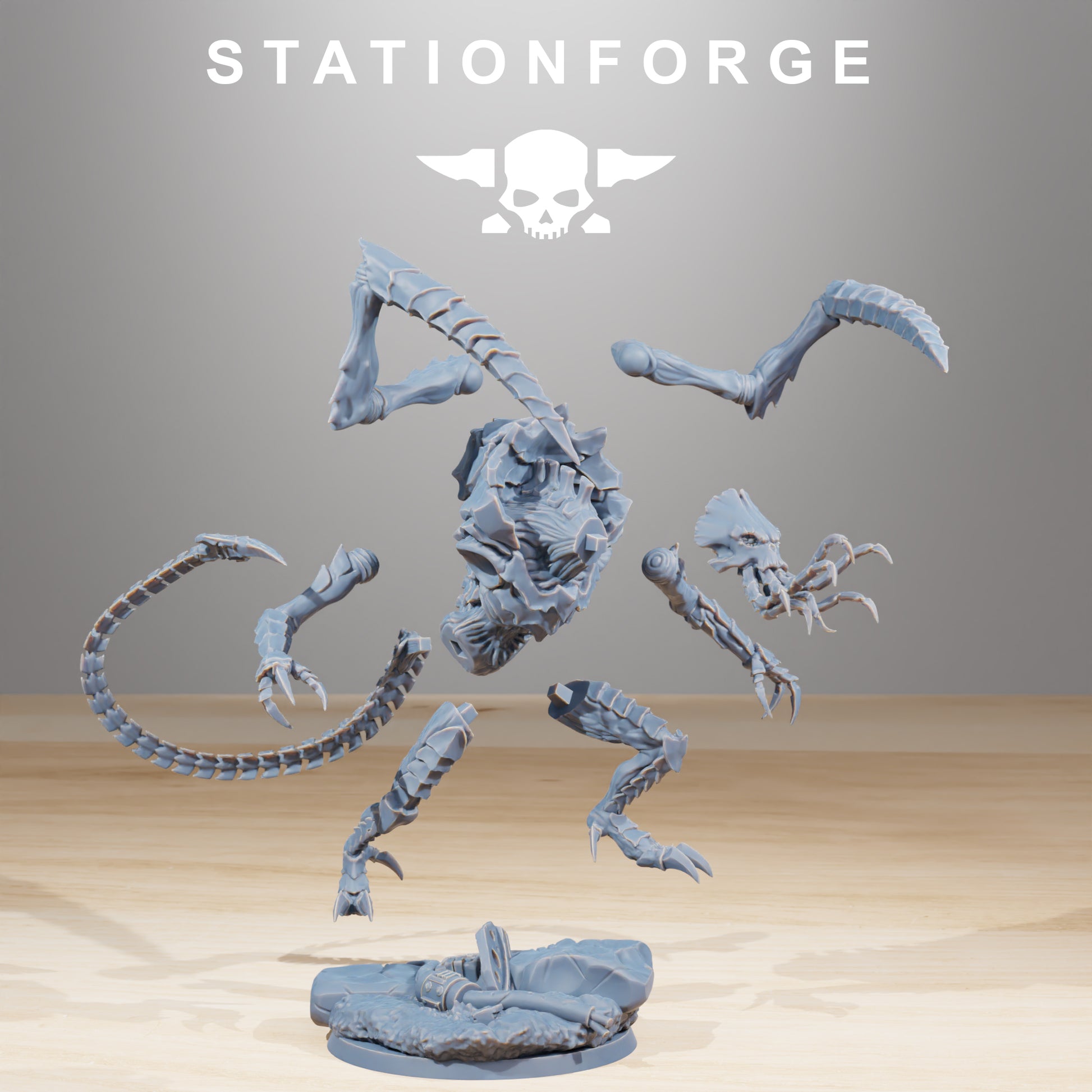 Product photo Tabletop 28mm The Printing Goes Ever On (TPGEO) 0: Xenarid Soul Eater