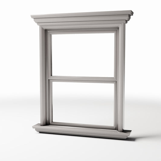 Diorama model-building product photo 0: Diorama Architecture: Neoclassical Window with Cornice (Ref. 861D)