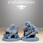 Product photo Tabletop 28mm The Printing Goes Ever On (TPGEO) 0: GrimGuard Skulldarts