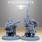 Product photo Tabletop 28mm The Printing Goes Ever On (TPGEO) 0: GrimGuard Skulldarts