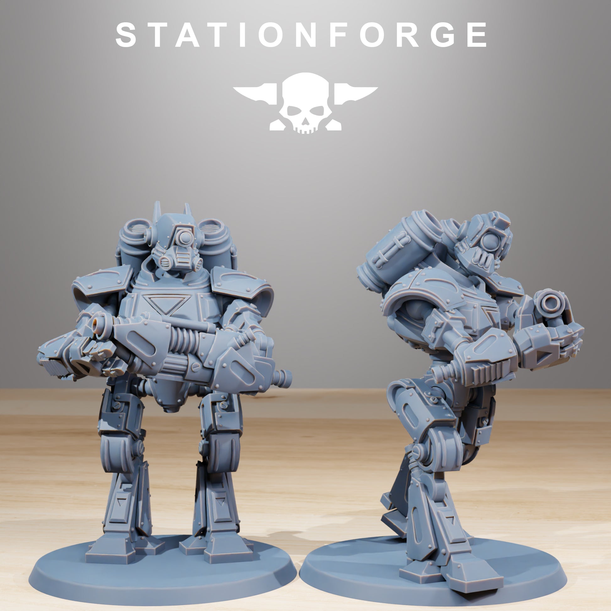 Product photo Tabletop 28mm The Printing Goes Ever On (TPGEO) 0: Scavenger Mechanods