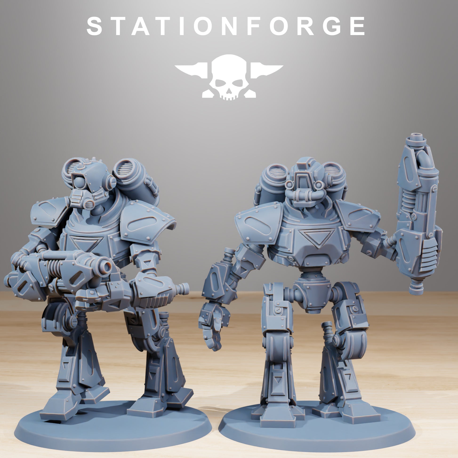 Product photo Tabletop 28mm The Printing Goes Ever On (TPGEO) 0: Scavenger Mechanods
