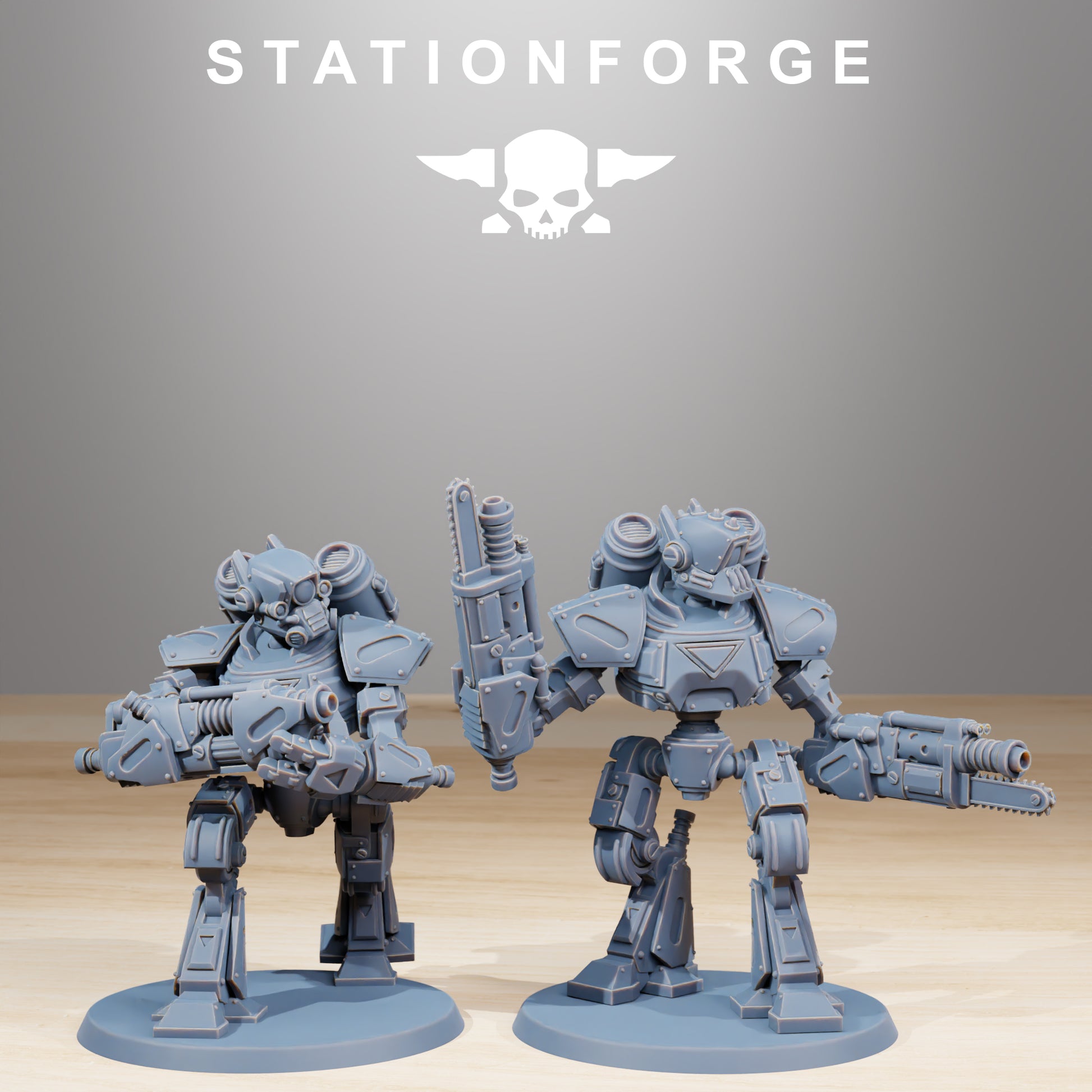 Product photo Tabletop 28mm The Printing Goes Ever On (TPGEO) 0: Scavenger Mechanods