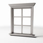 Diorama model-building product photo 0: Diorama Buildings: Neoclassical Mullioned Window (Ref. 865D)