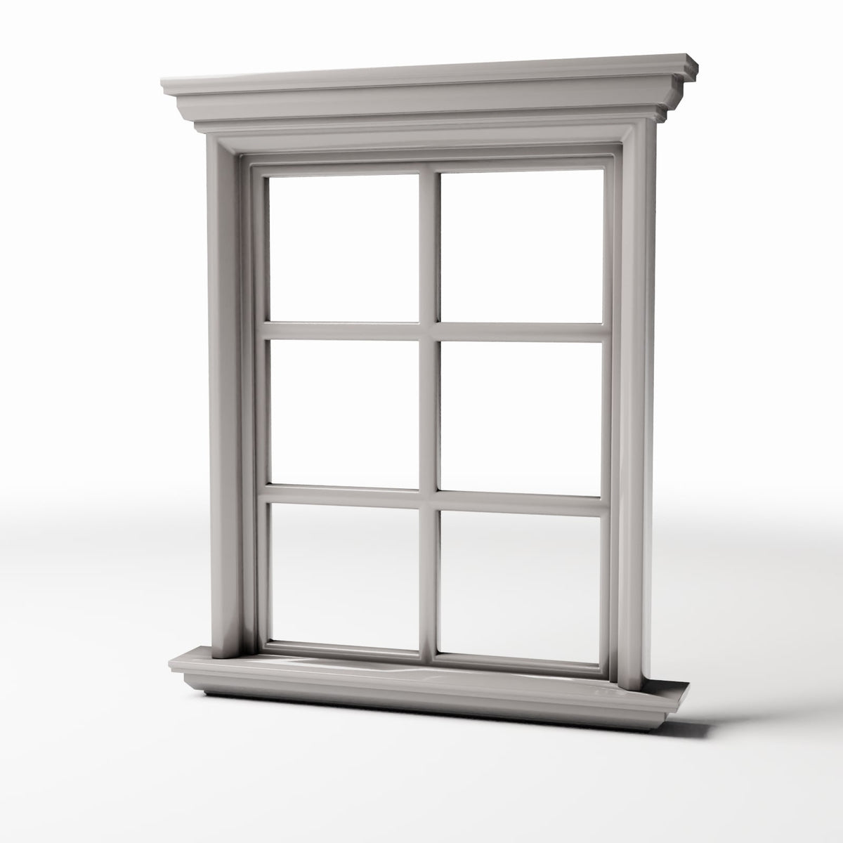 Diorama model-building product photo 0: Diorama Buildings: Neoclassical Mullioned Window (Ref. 865D)