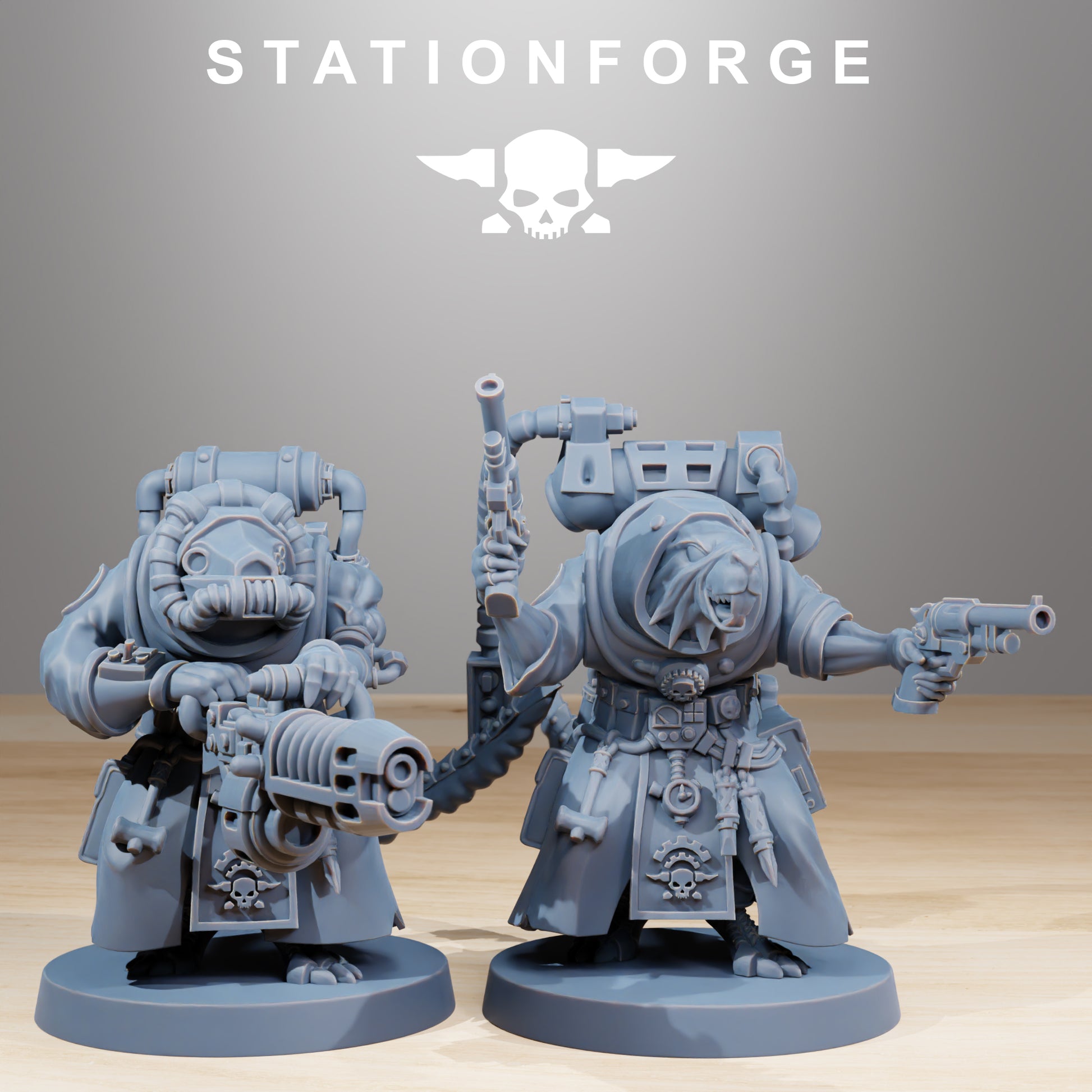 Product photo Tabletop 28mm The Printing Goes Ever On (TPGEO) 0: Raticus Grunts