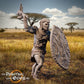 Product photo Tabletop 28mm The Printing Goes Ever On (TPGEO) 0: Warrior of the Savanna: Proud Native Tribe with Chief